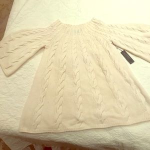 Christopher Fischer Wool & Cashmere Swing Sweater